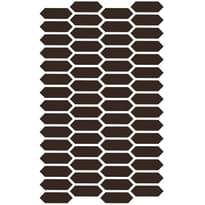 Плитка Etruria XXS Losanga Moro 2.5x7.5 см, поверхность матовая