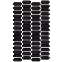 Плитка Etruria XXS Losanga Nero 2.5x7.5 см, поверхность матовая