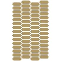 Плитка Etruria XXS Losanga Ocra 2.5x7.5 см, поверхность матовая