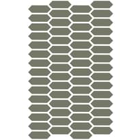 Плитка Etruria XXS Losanga Oliva 2.5x7.5 см, поверхность матовая