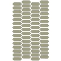 Плитка Etruria XXS Losanga Salvia 2.5x7.5 см, поверхность матовая