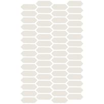 Плитка Etruria XXS Losanga Super Bianco 2.5x7.5 см, поверхность матовая