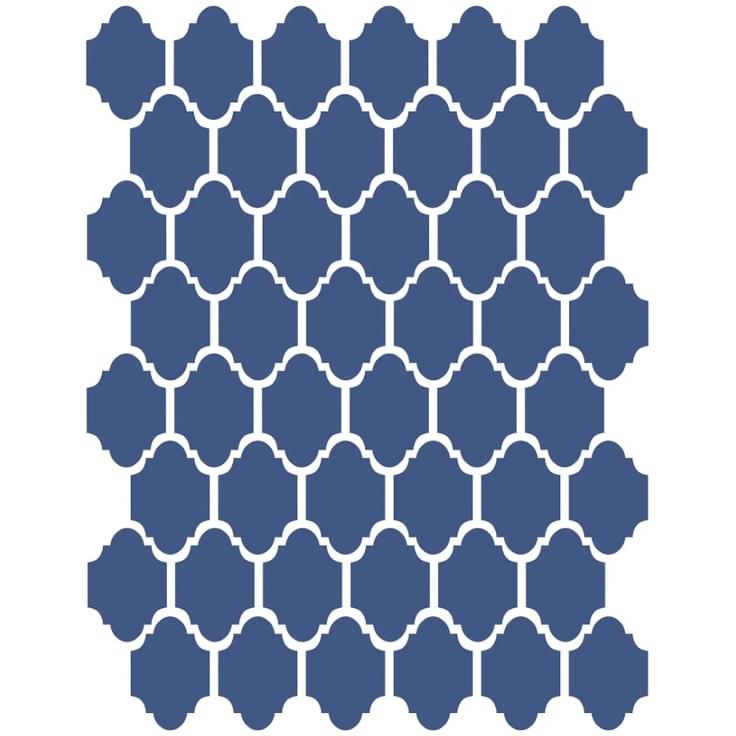 Плитка Etruria XXS Provenzale Cobalto 5x7 см, поверхность матовая