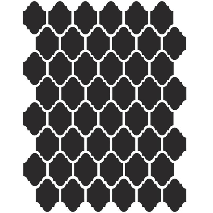 Плитка Etruria XXS Provenzale Monocolore Moro 34x43 см, поверхность матовая