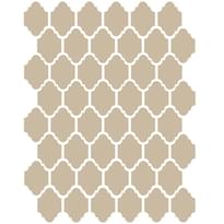 Плитка Etruria XXS Provenzale Three Colours Super Bianco Nero Biscotto 34x43 см, поверхность матовая