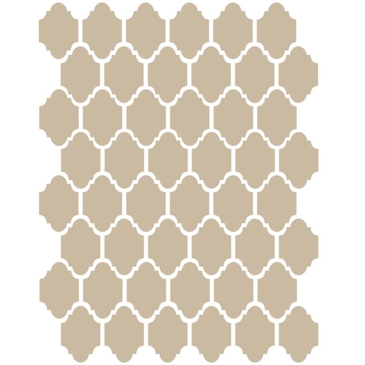 Плитка Etruria XXS Provenzale Three Colours Super Bianco Nero Biscotto 34x43 см, поверхность матовая