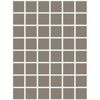 Плитка Etruria XXS Quadrato Fango 5x5 см, поверхность матовая