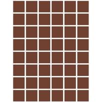 Плитка Etruria XXS Quadrato Mattone 5x5 см, поверхность матовая