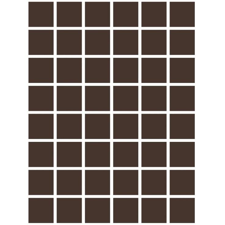 Плитка Etruria XXS Quadrato Monocolore Mattone 31x41 см, поверхность матовая