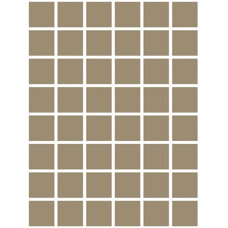 Плитка Etruria XXS Quadrato Monocolore Tabacco 31x41 см, поверхность матовая