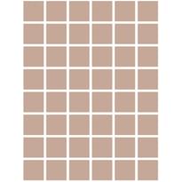 Плитка Etruria XXS Quadrato Rosa 5x5 см, поверхность матовая