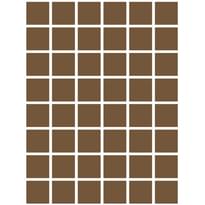 Плитка Etruria XXS Quadrato Tabacco 5x5 см, поверхность матовая