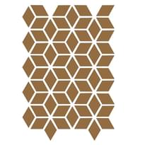 Плитка Etruria XXS Rombo E 40 Bianco 27x40 см, поверхность матовая