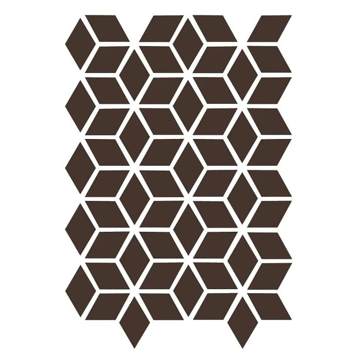 Плитка Etruria XXS Rombo E 40 Mattone 27x40 см, поверхность матовая