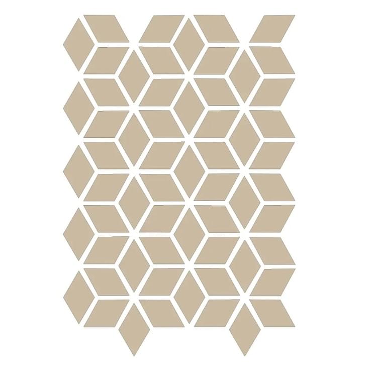 Плитка Etruria XXS Rombo E Tortora Tabacco Moro 27x40 см, поверхность матовая