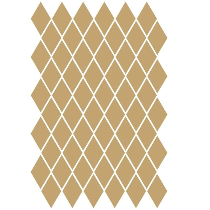 Плитка Etruria XXS Rombo Monocolore Nero 28x40 см, поверхность матовая