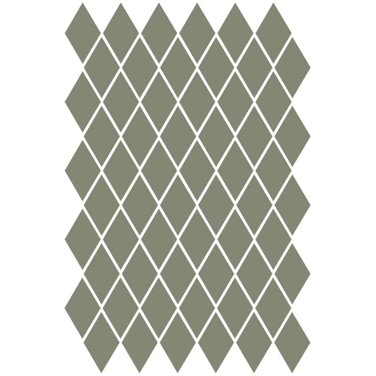 Плитка Etruria XXS Rombo Oliva 4x7 см, поверхность матовая