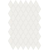 Плитка Etruria XXS Rombo Super Bianco 4x7 см, поверхность матовая