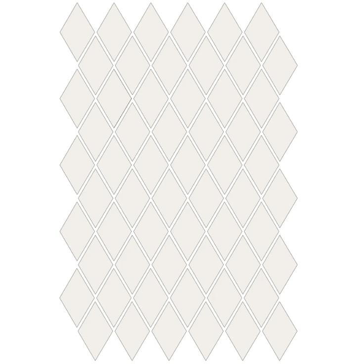 Плитка Etruria XXS Rombo Super Bianco 4x7 см, поверхность матовая