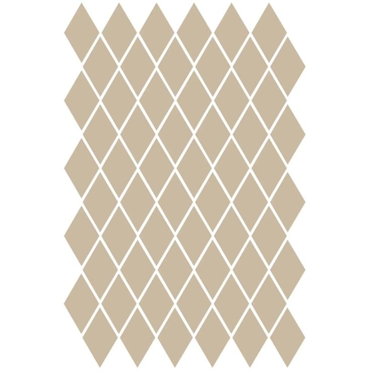 Плитка Etruria XXS Rombo Three Colours Rosa Avorio Super Bianco 28x40 см, поверхность матовая