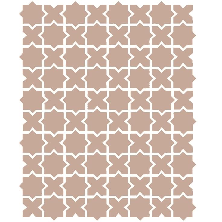 Плитка Etruria XXS Zelije Monocolore Perla X Perla 32x40 см, поверхность матовая