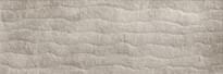 Плитка Eurotile Baltimore Крем Рельеф Волна 32.5x100 см, поверхность матовая