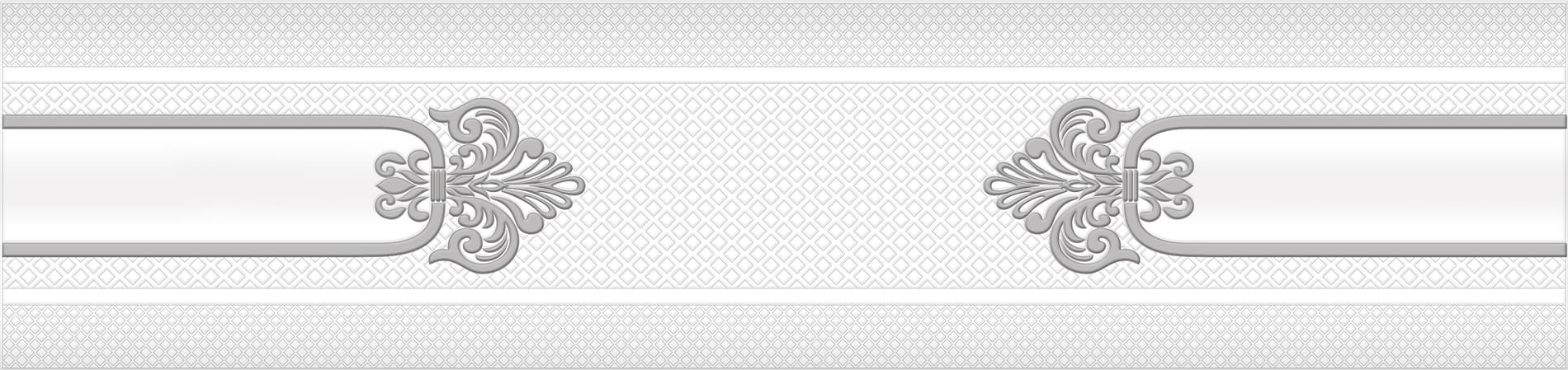 Плитка Eurotile Insomnia Бордюр 7x29.5 см, поверхность глянец