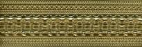 Плитка Eurotile Lia Beige Бордюр Emil Grais Золото 9x29.5 см, поверхность глянец