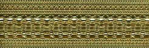 Плитка Eurotile Lia Бордюр 10x29.5 см, поверхность глянец