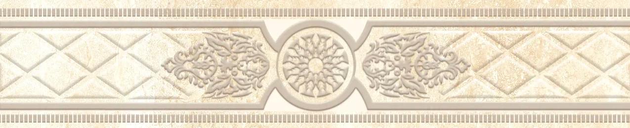 Плитка Eurotile Lia Бордюр 6x29.5 см, поверхность глянец