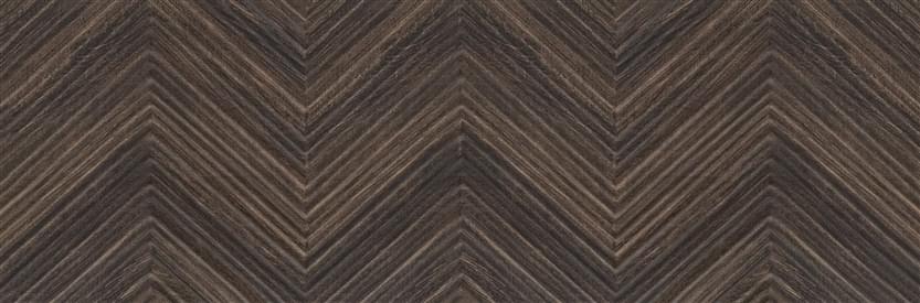 Плитка Eurotile Limerence Рельеф Елочка Дерево 32.5x100 см, поверхность матовая, рельефная