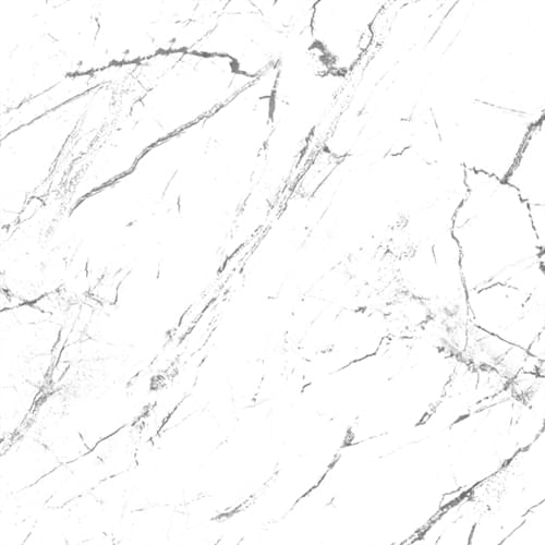 Плитка Eurotile Porcelain Carrara White Pol 60x60 см, поверхность полированная