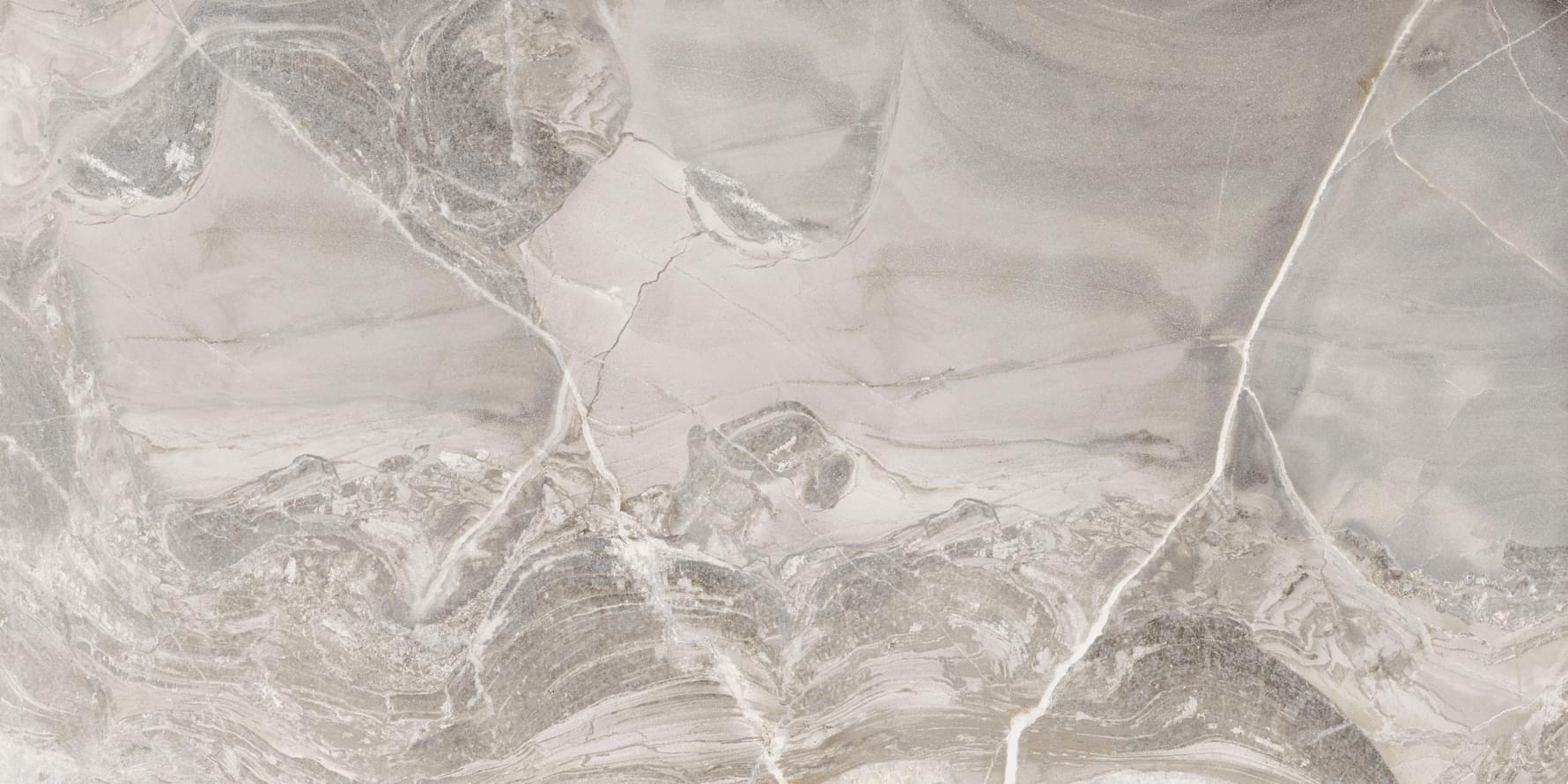 Плитка Eurotile Porcelain Marbello Grys Pol 60x120 см, поверхность полированная