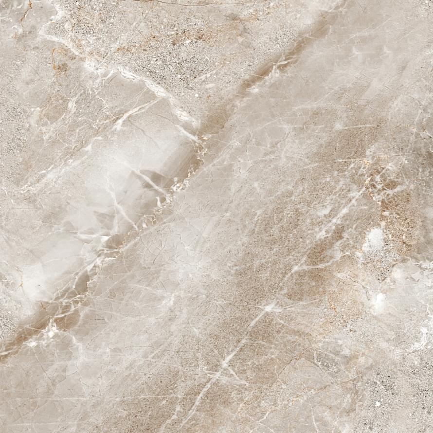 Плитка Eurotile Porcelain Marmori Beige Pol 60x60 см, поверхность полированная