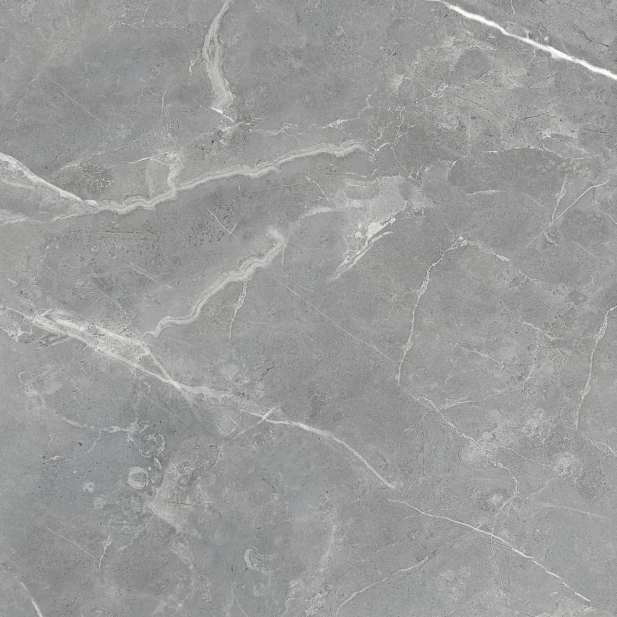 Плитка Eurotile Porcelain Rubis Grey Pol 60x60 см, поверхность полированная