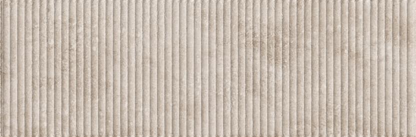 Плитка Eurotile Verbier Беж Рельеф Треугольник 32.5x100 см, поверхность матовая, рельефная