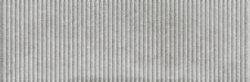 Плитка Eurotile Verbier Грэй Рельеф Треугольник 32.5x100 см, поверхность матовая, рельефная