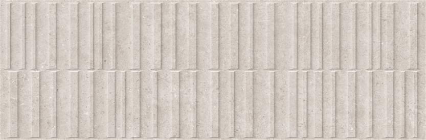 Плитка Eurotile Аляска Лайт Рельеф Вертикальный 32.5x100 см, поверхность матовая, рельефная