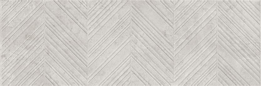 Плитка Eurotile Вандефул Рельеф Елочка 32.5x100 см, поверхность матовая, рельефная