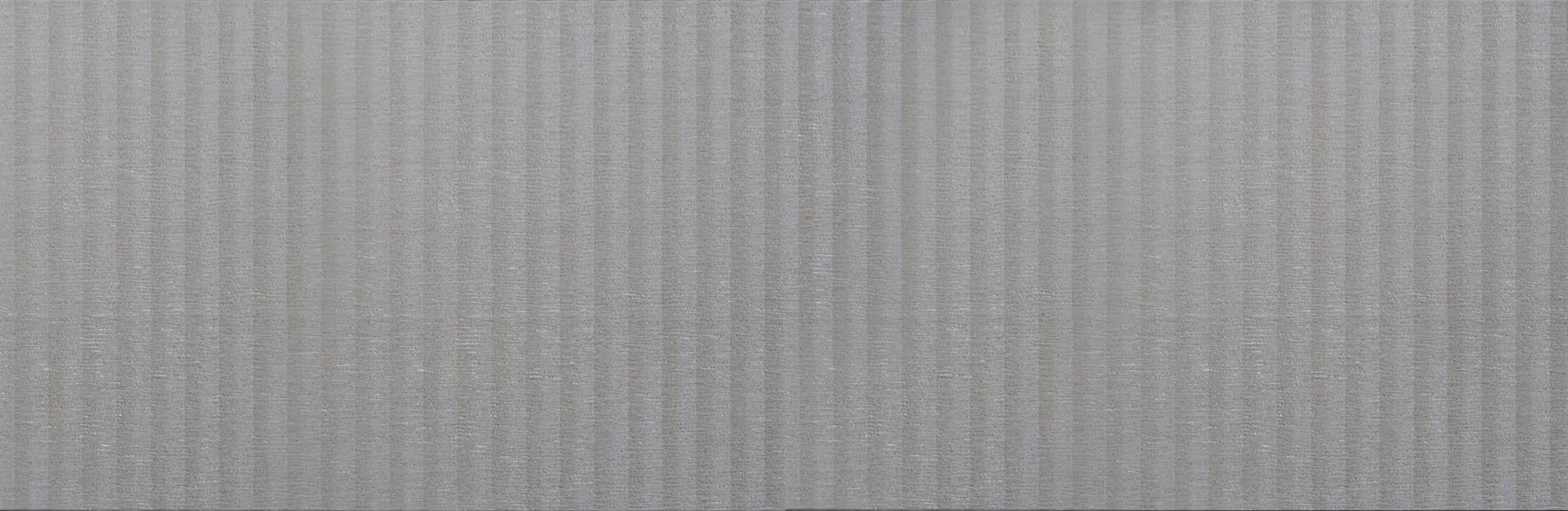 Плитка Eurotile Вуиттон Грэй Рельеф Треугольник 32.5x100 см, поверхность матовая, рельефная