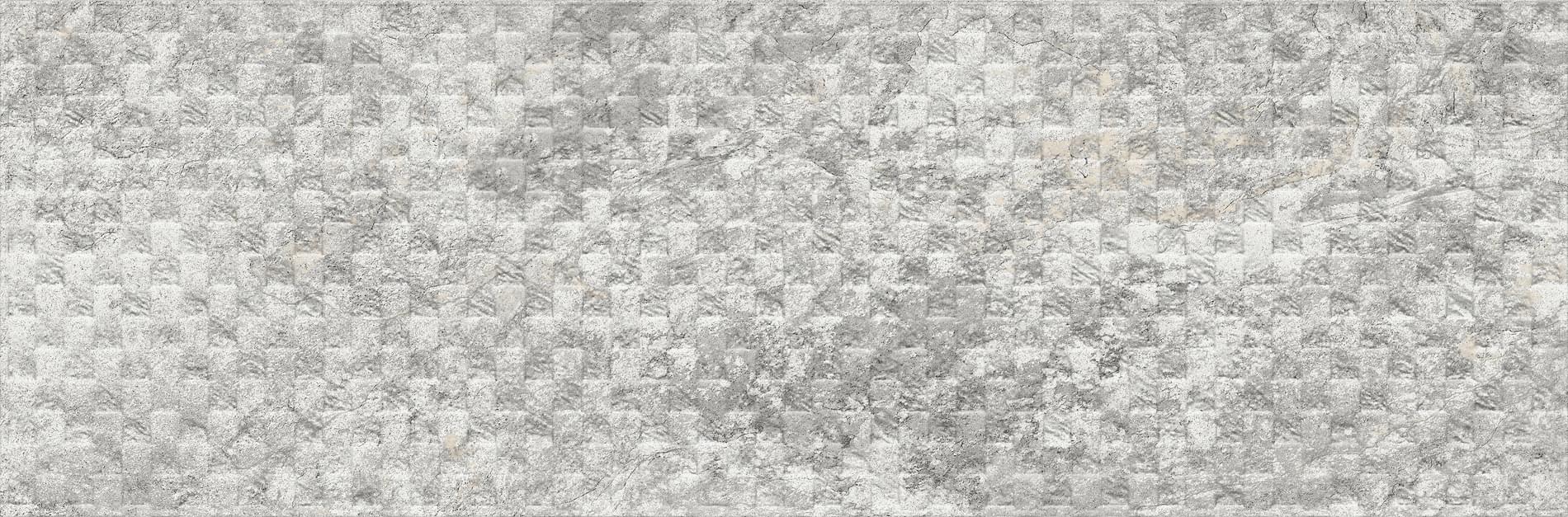 Плитка Eurotile Имэдж Грэй Рельеф 32.5x100 см, поверхность матовая, рельефная