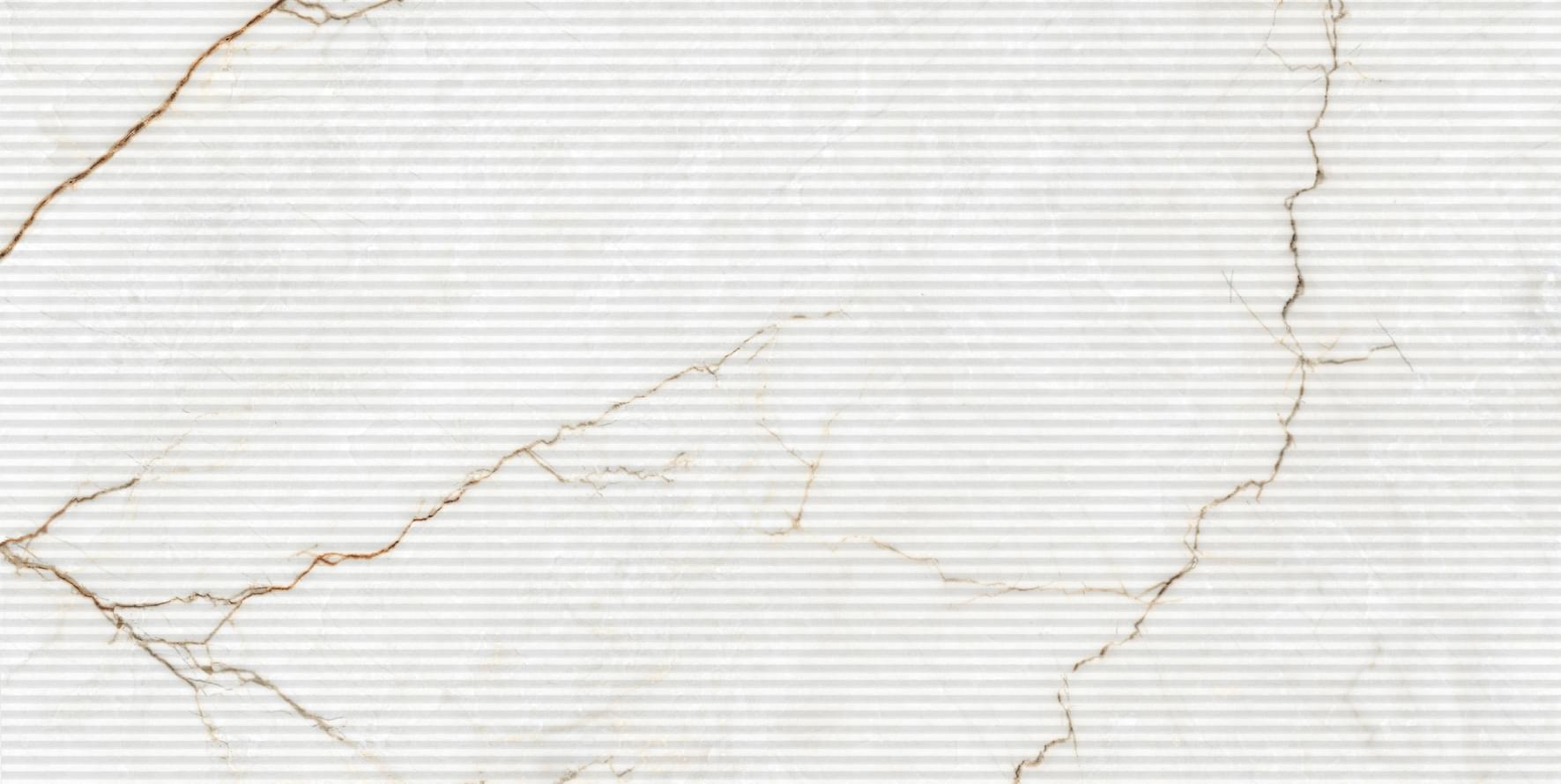 Плитка Eurotile Кали Бежевый Полоса 30x60 см, поверхность матовая, рельефная