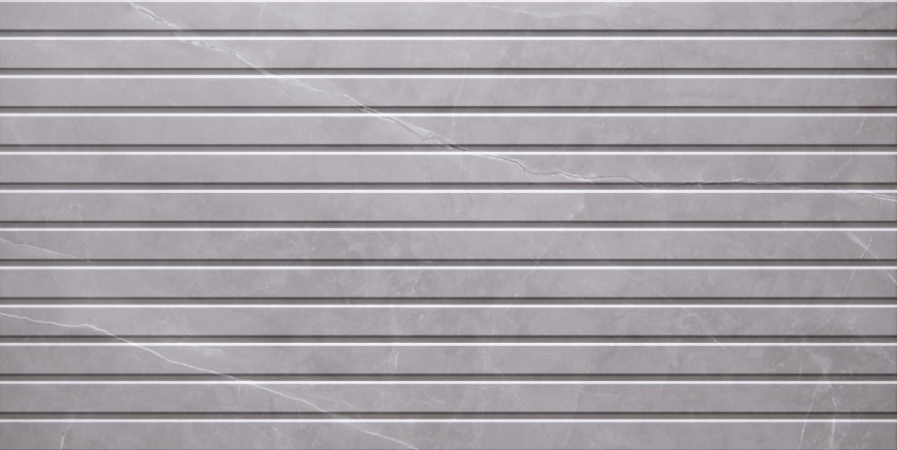 Плитка Eurotile Камау Серый Полоса Матовый 30x60 см, поверхность матовая