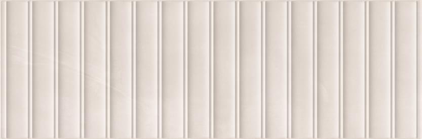 Плитка Eurotile Континуум Айвори Рельеф Вертикальный 32.5x100 см, поверхность матовая, рельефная