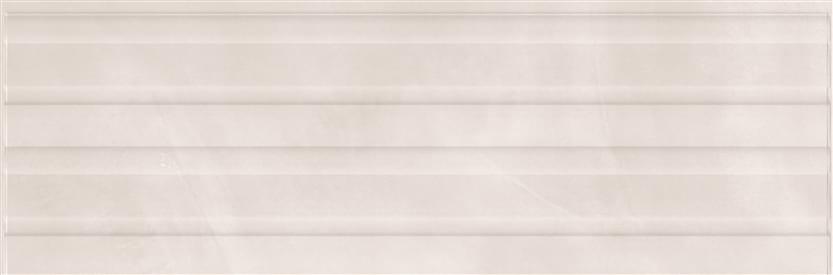 Плитка Eurotile Континуум Айвори Рельеф Линии 32.5x100 см, поверхность матовая, рельефная
