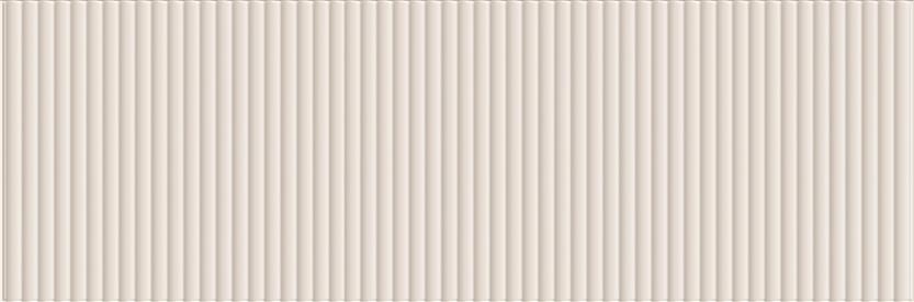 Плитка Eurotile Петрачерс Айвори Рельеф Вертикальный Мелкий 32.5x100 см, поверхность матовая, рельефная