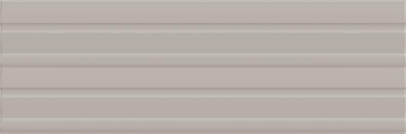 Плитка Eurotile Петрачерс Мокко Рельеф Линии 32.5x100 см, поверхность матовая, рельефная