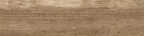 Плитка Eurotile Шервуд Коричневый 14.7x59.4 см, поверхность матовая