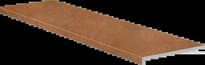 Плитка Exagres Acuarela Peldano Recto Teja R12 33x120 см, поверхность матовая, рельефная