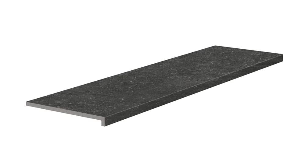 Плитка Exagres Ardenas Peldano Recto Antracita С3 33x120 см, поверхность матовая